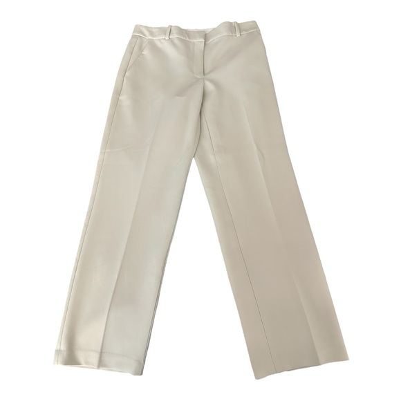 Babaton by Aritzia Pleated Pants Matte Pearl Women’s Size 8 - Picture 1 of 7